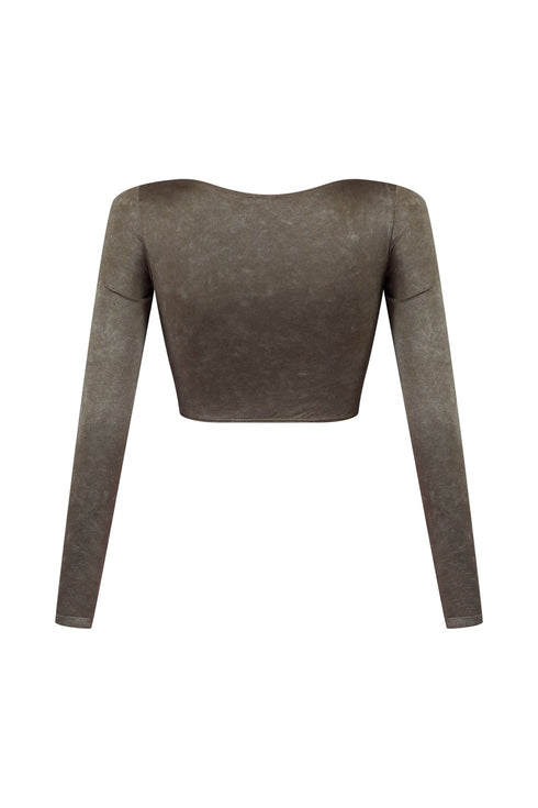 Kita Washed Scoop Neck Top